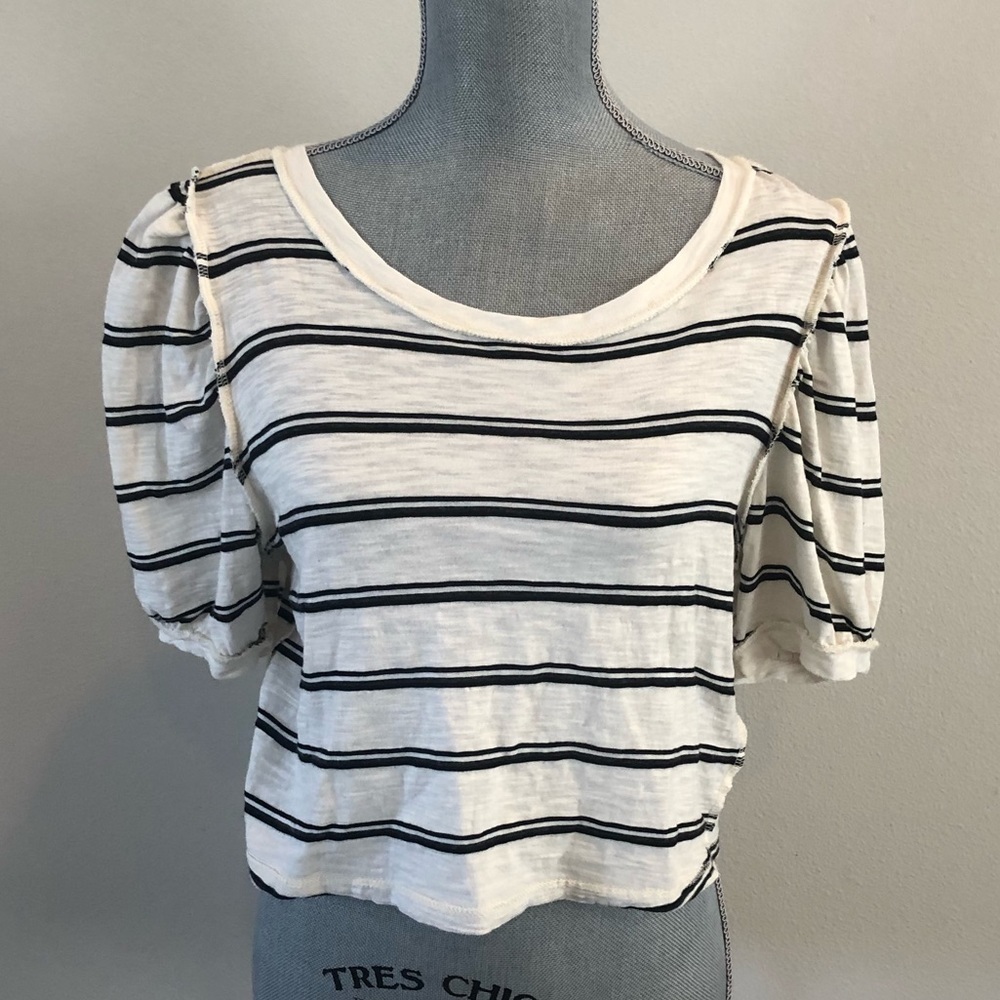 We The Free Women’s Inside Out Top Striped Size XS Free People Boho